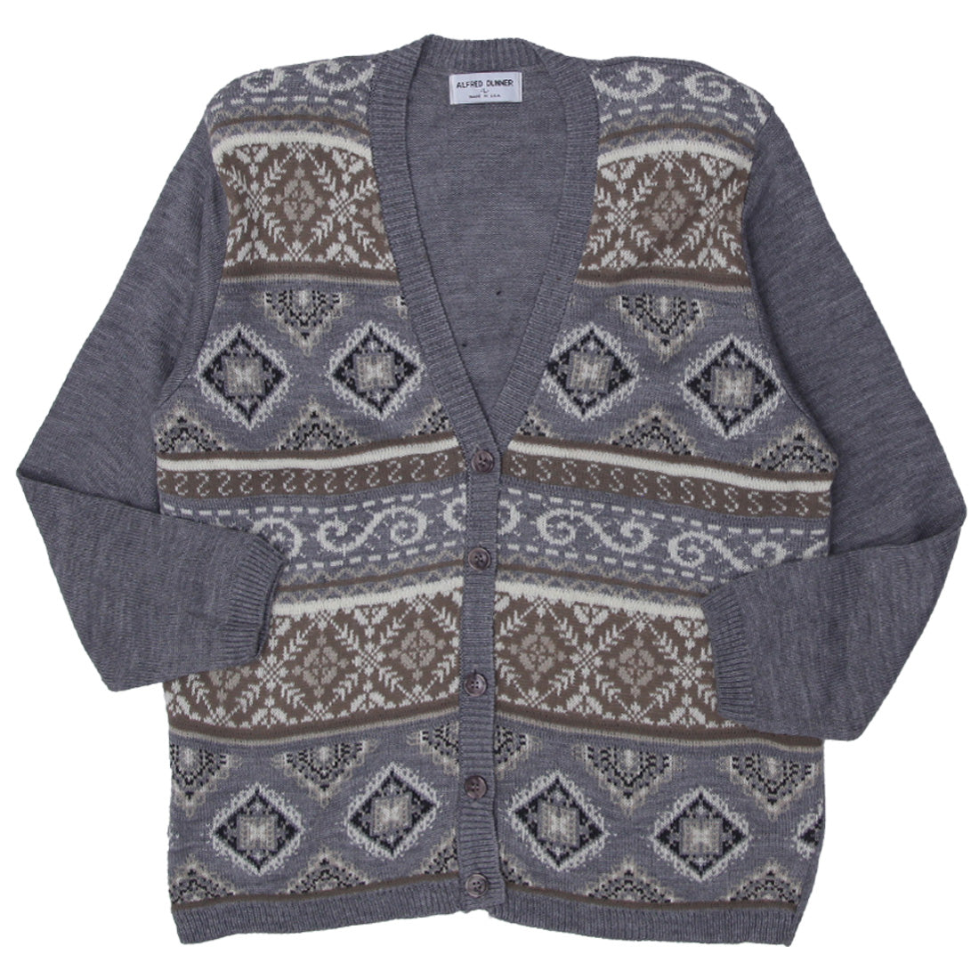 完売必至】70s Alfred of New York Acryl cardigan