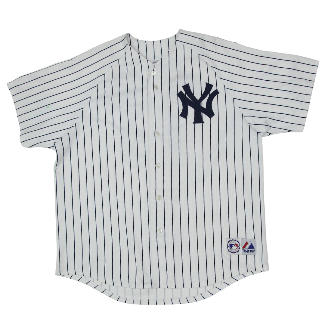 Vintage Majestic Yankees Rodriguez 13 Baseball Jersey