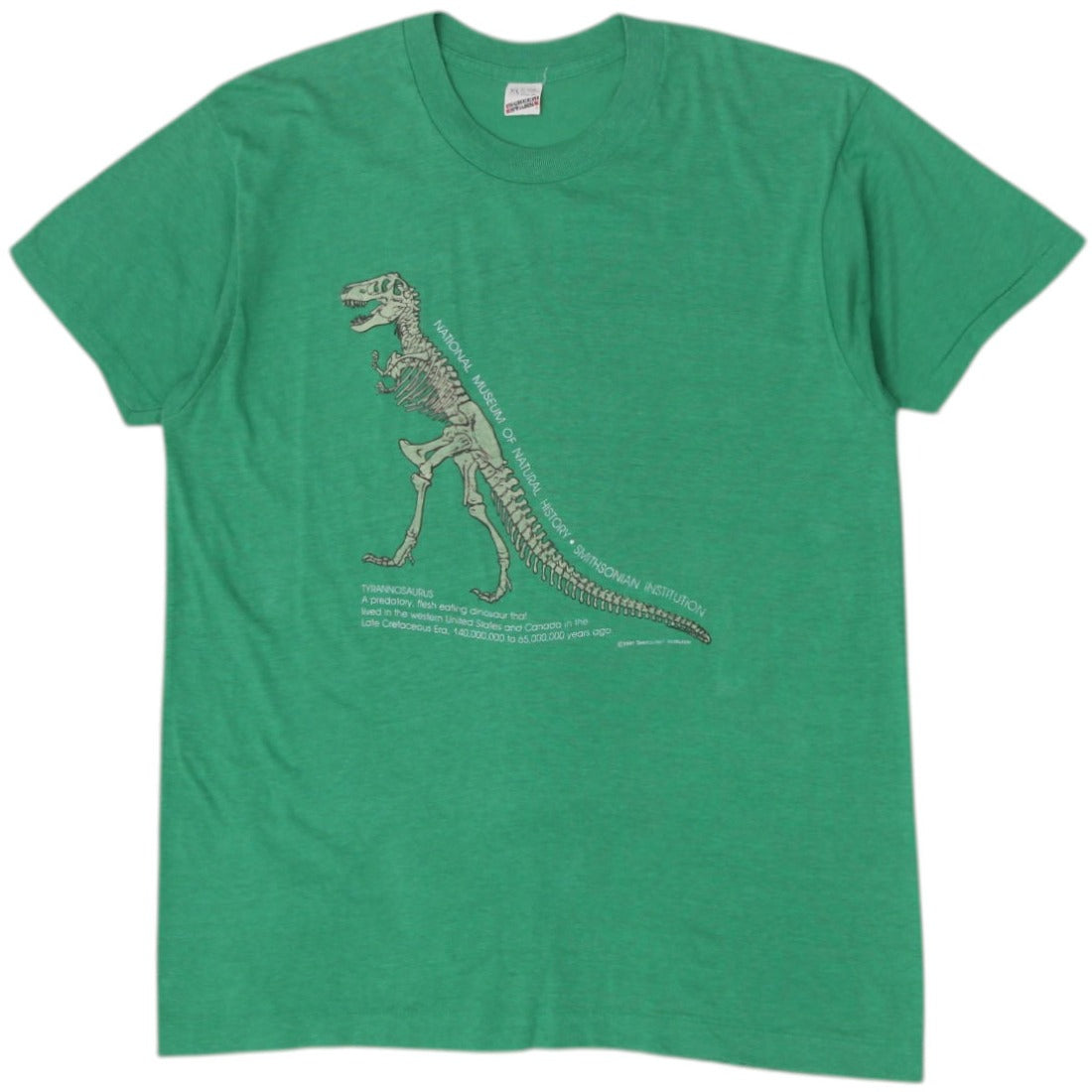 Shop Vintage Museum Natural History Smithsonian T Rex Dinosaur T