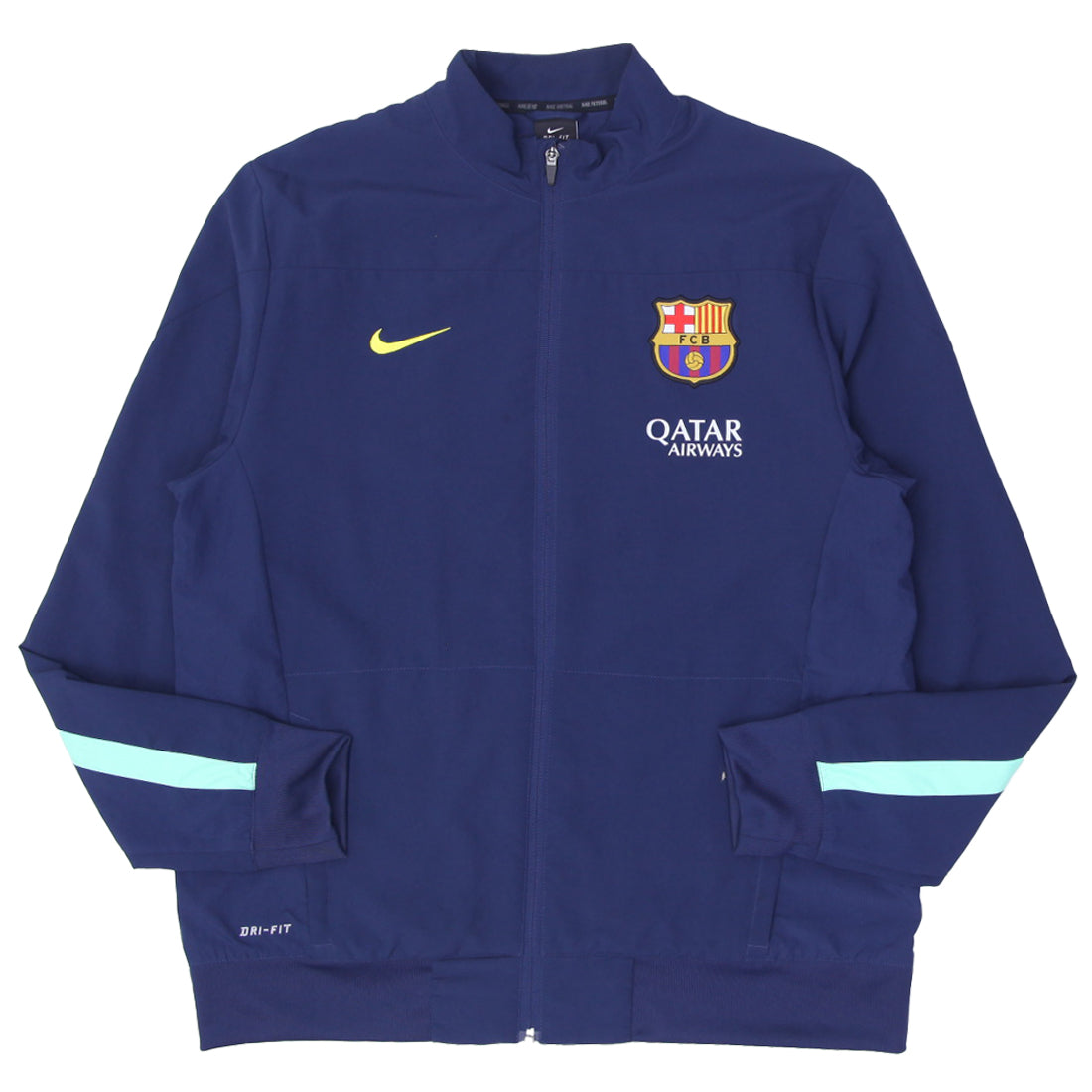 Shop Mens Nike FC Barcelona 2013/2014 TRACK Jacket Training Soccer