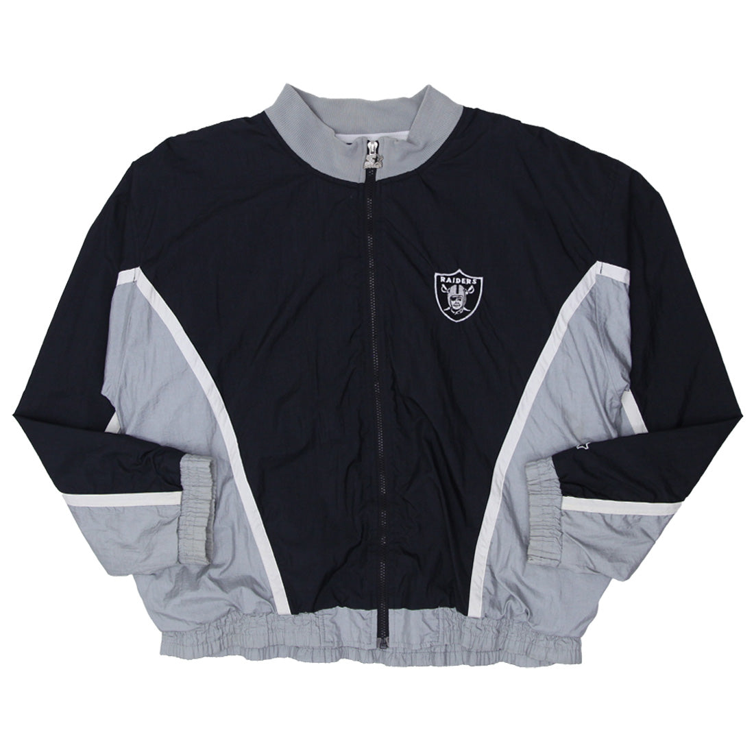 Shop Vintage Starter Full Zip Embroidered Raiders Windbreaker