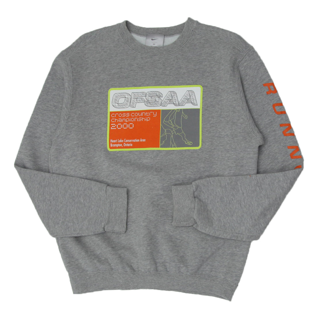 2000 Vintage Nike OFSAA Running Sweatshirt â Fashion Rerun Vintage