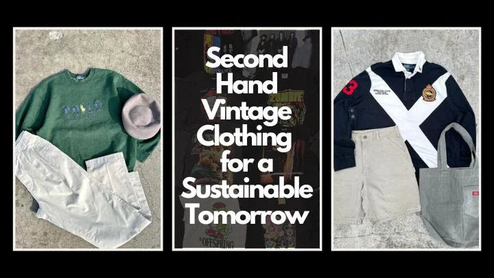 Second Hand Vintage Clothing for a Sustainable Tomorrow