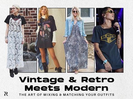 Vintage Meets Modern: The Art of Mixing and Matching Outfits – Fashion ...