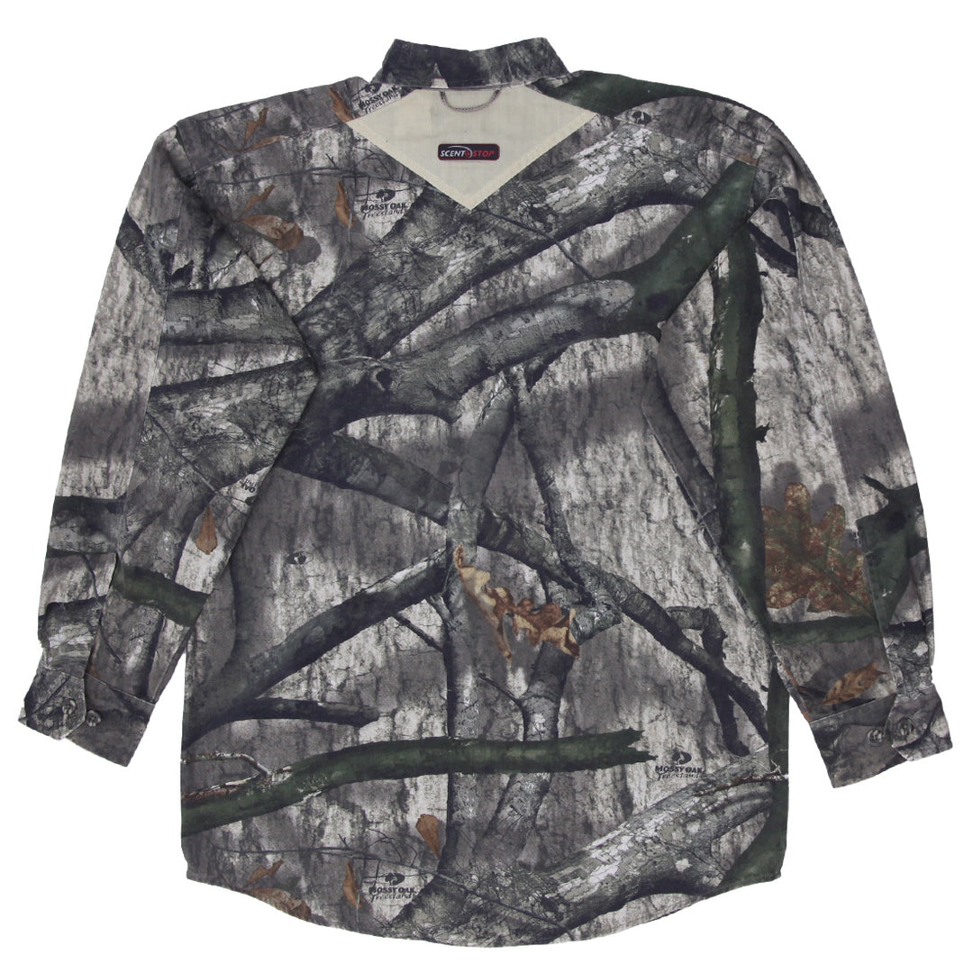 Mens Russell Outdoors Forest Camo Long Sleeve Shirt - Fashion Rerun Vintage Migration_Shirt