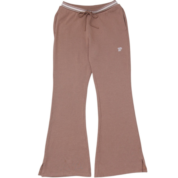 Ladies Pink Victoria's Wide-Leg Flare Sweatpants Size S