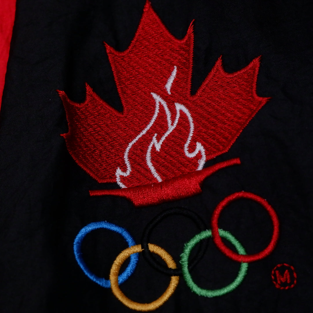 Vintage Team Canada Champion Bomber Jacket 1996 90s Olympics