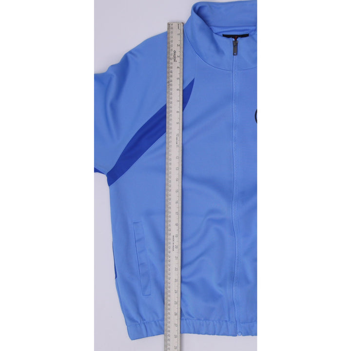 Mens Air Jordan Track Jacket Light Blue Full Zip Size L