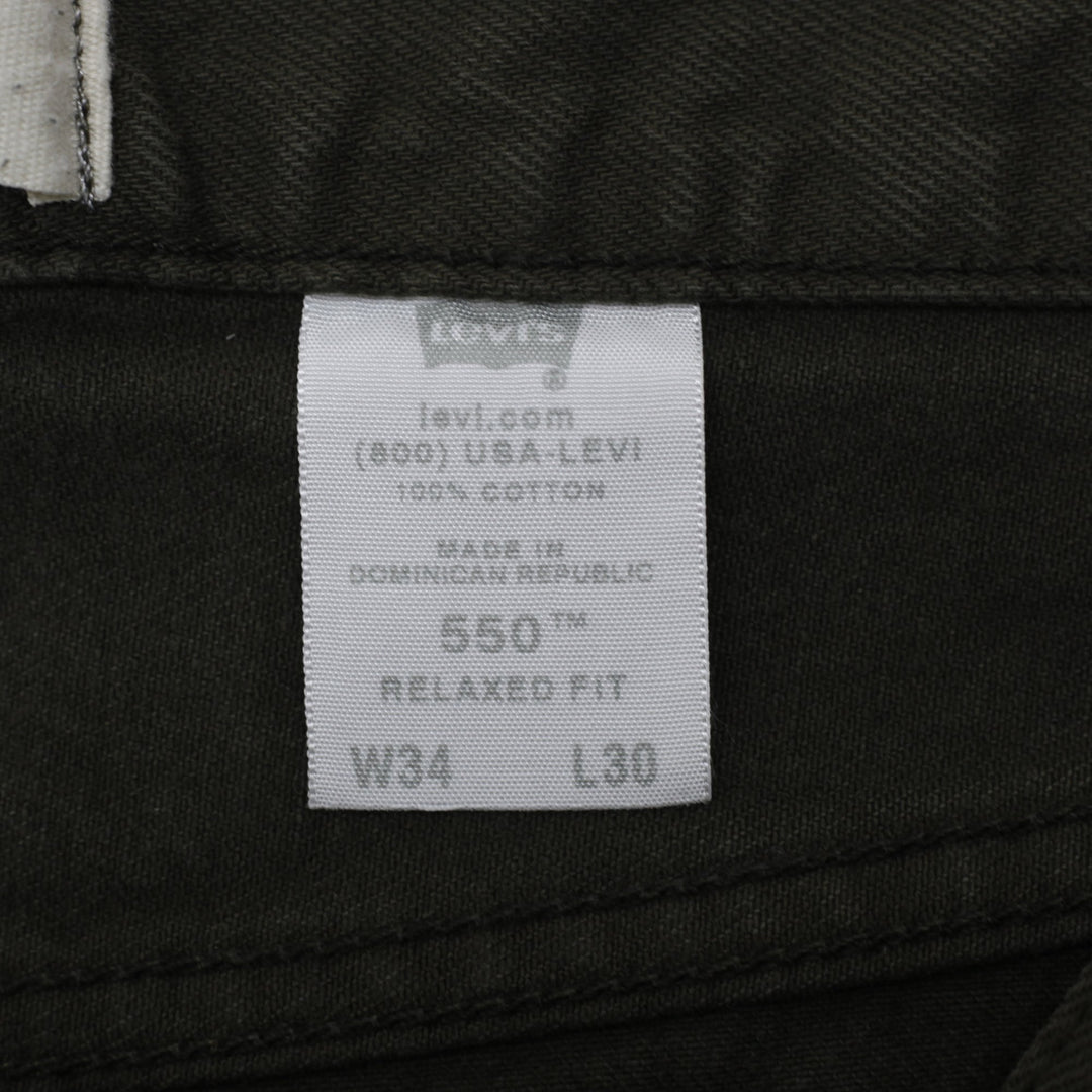 Levi's 550 Relaxed Fit Jeans Size W34 L30