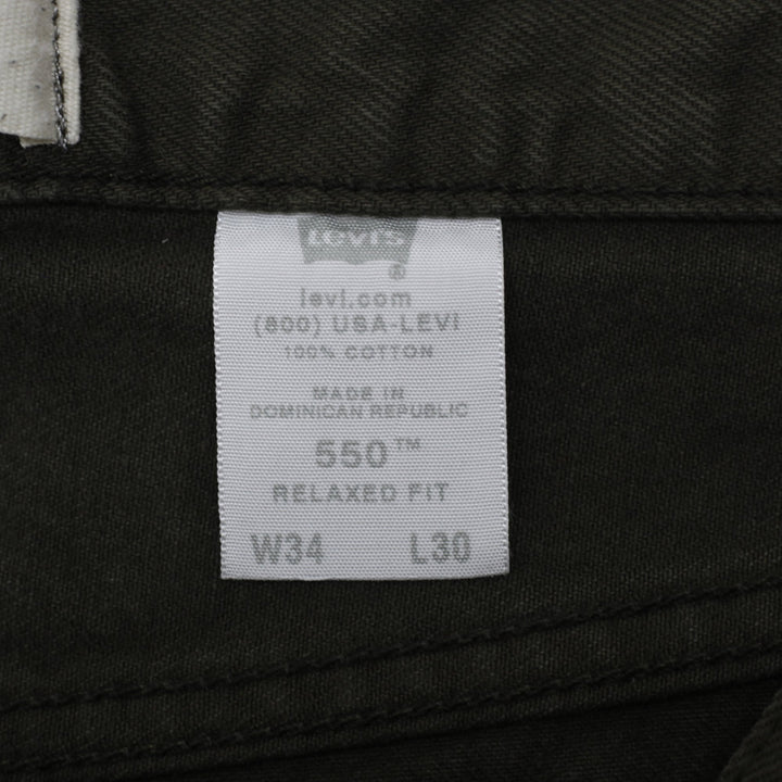 Levi's 550 Relaxed Fit Jeans Size W34 L30