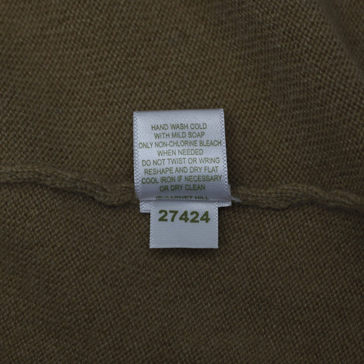 Ladies Garnet Hill 100% Cashmere Turtleneck Sweater Size M