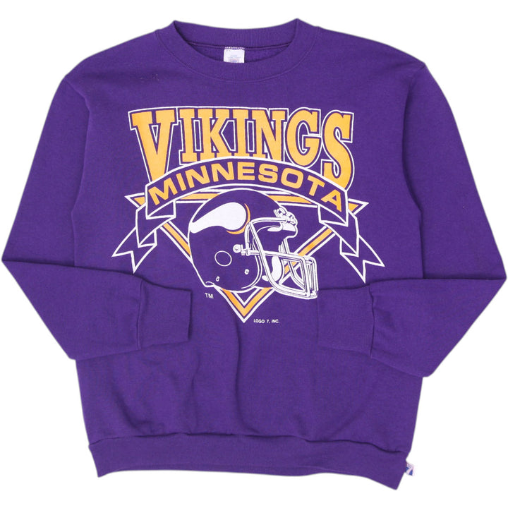 Vintage 90s Minnesota Vikings Vikings Crewneck Sweatshirt Size M