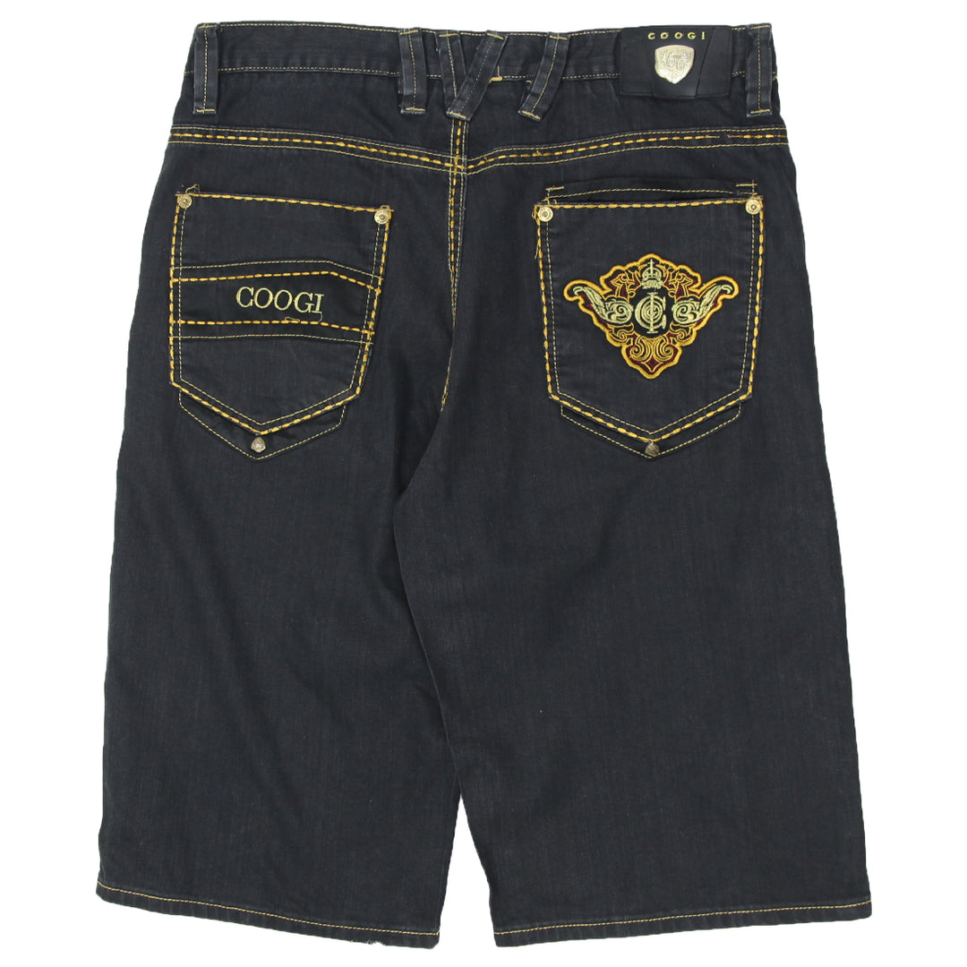 Vintage Coogi Black Washed Denim Jorts/Shorts