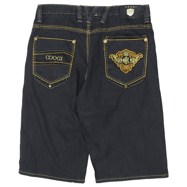 Vintage Coogi Black Washed Denim Jorts/Shorts