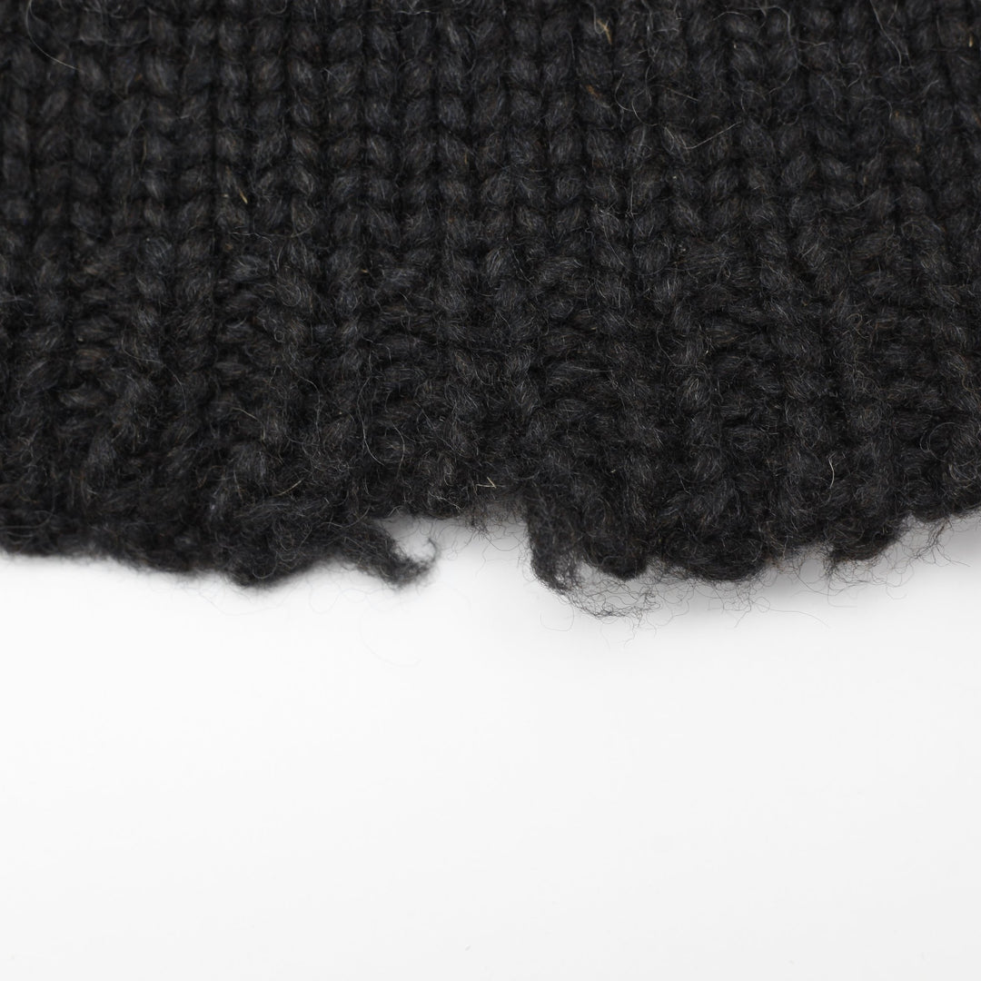 Vintage Mens Patterned Full Zip Wool Knit Vest Size L | Migration_Vests - Detail View | Fashion Rerun