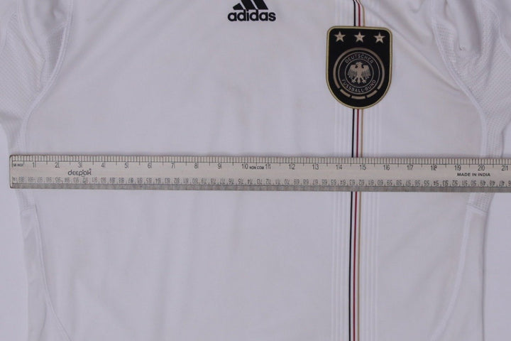 Mens Adidas 2010-11 Germany Soccer Jersey White Team Size M
