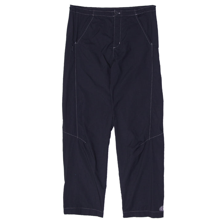 Vintage Ladies ACG Nike Adjustable Waist Black Nylon Trail Pants