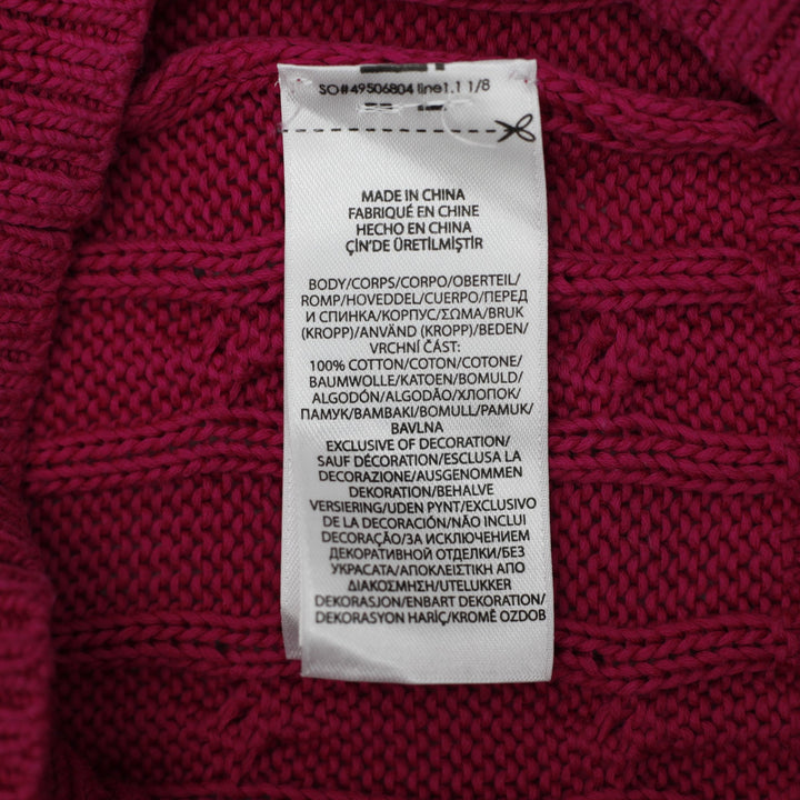 Ladies Ralph Lauren Pima Cotton Cable Knit Sweater Size S