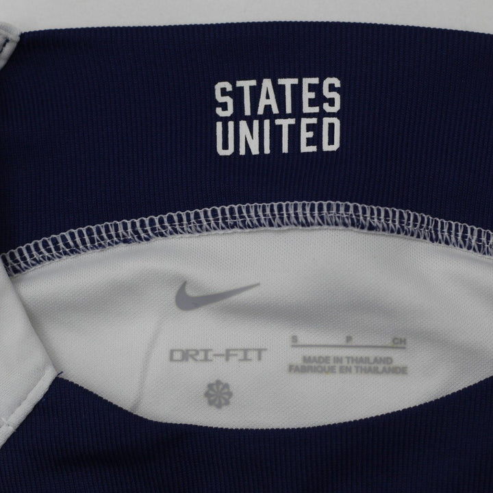 Mens Nike USA Soccer Jersey White Team Logo Dri-FIT