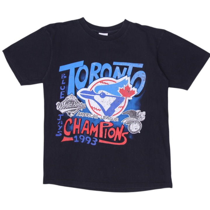 Vintage 1993 Gildan Blue Jays Graphic T-Shirt Size L | Migration_T-Shirts | Fashion Rerun
