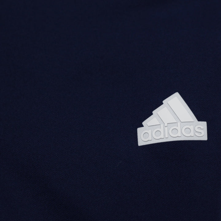 Ladies Adidas Adibreak Tearaway Track Pants Navy Red Snap Button Size L