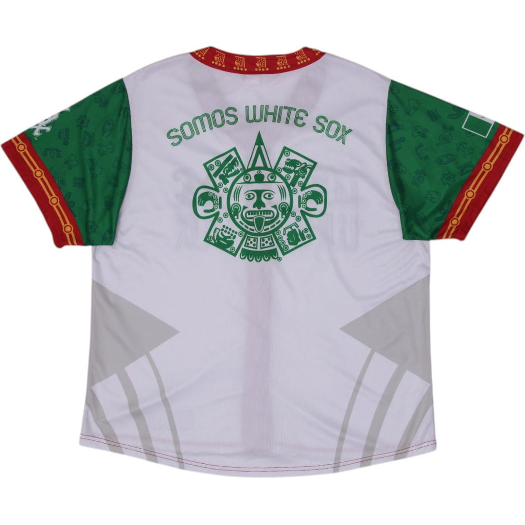 Chicago Los White Sox Mexican Heritage Baseball Jersey Size XL | Migration_Jerseys - Side View | Fashion Rerun