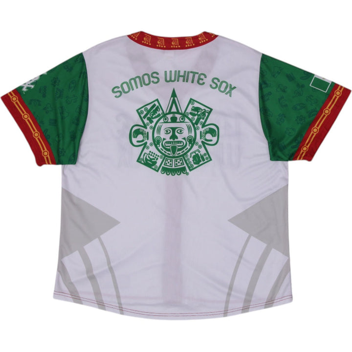 Chicago Los White Sox Mexican Heritage Baseball Jersey Size XL | Migration_Jerseys - Side View | Fashion Rerun