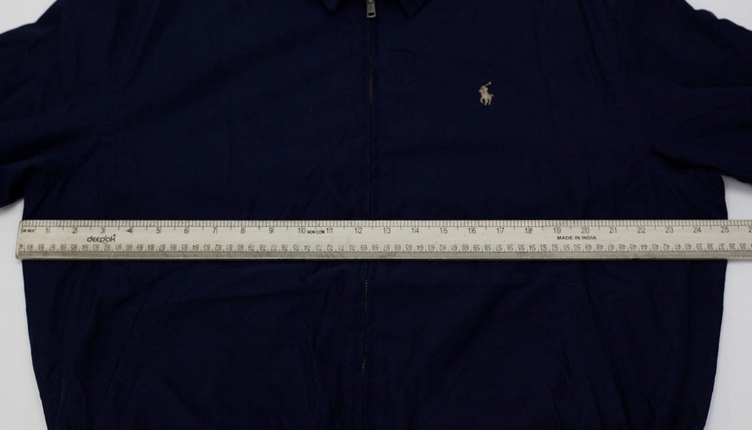 Vintage Polo By Ralph Lauren Navy Harrington Jacket