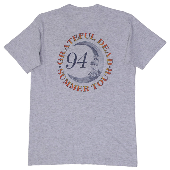 Vintage Mens Grateful Dead 1994 T-Shirt Gray Graphic Tour