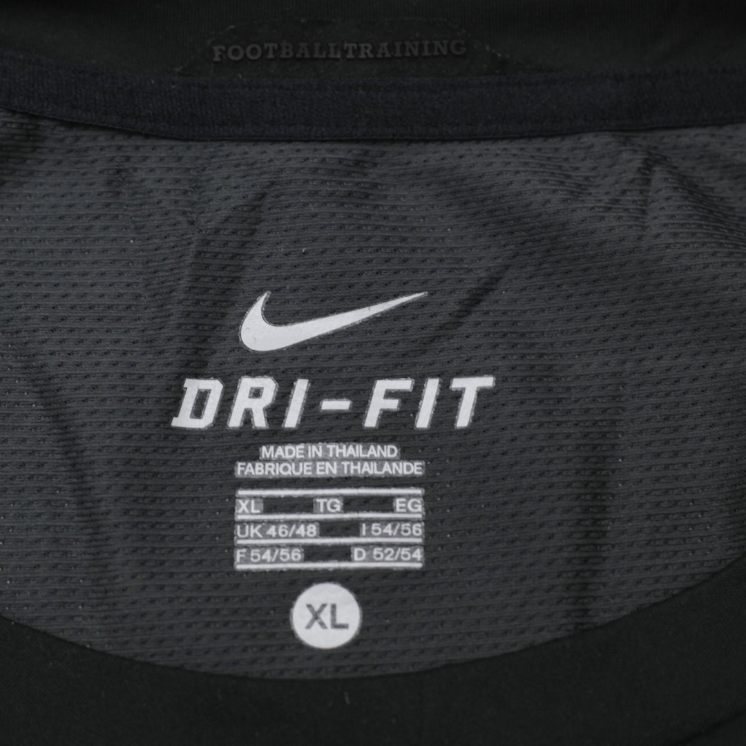 Mens Nike Brazil 2010 World Cup Training Football Shirt Jersey Black Size XL