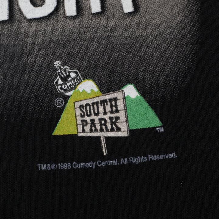 Vintage 1998 South Park Eric Cartman 3:16 Jumbo Heavyweight Champion T-Shirt XL