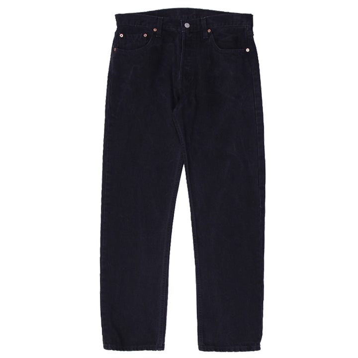 Vintage Levi Strauss 501 Button Fly Black Denim Jeans