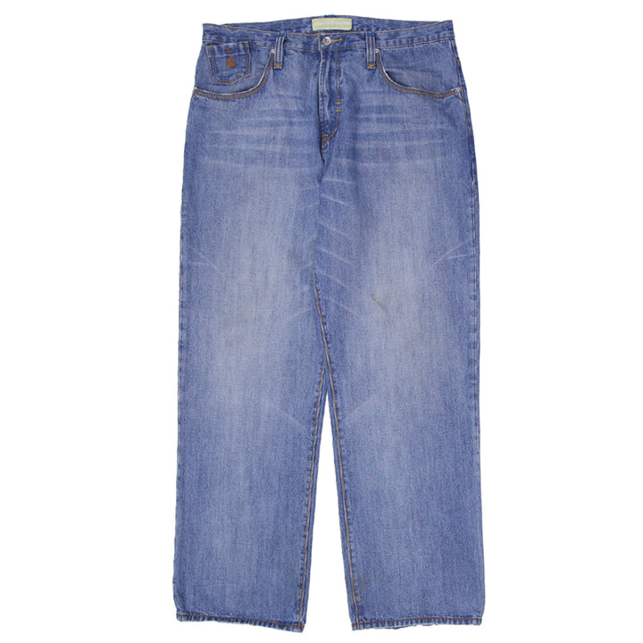 Y2K Mens Rocawear Washed Straight Baggy Jeans