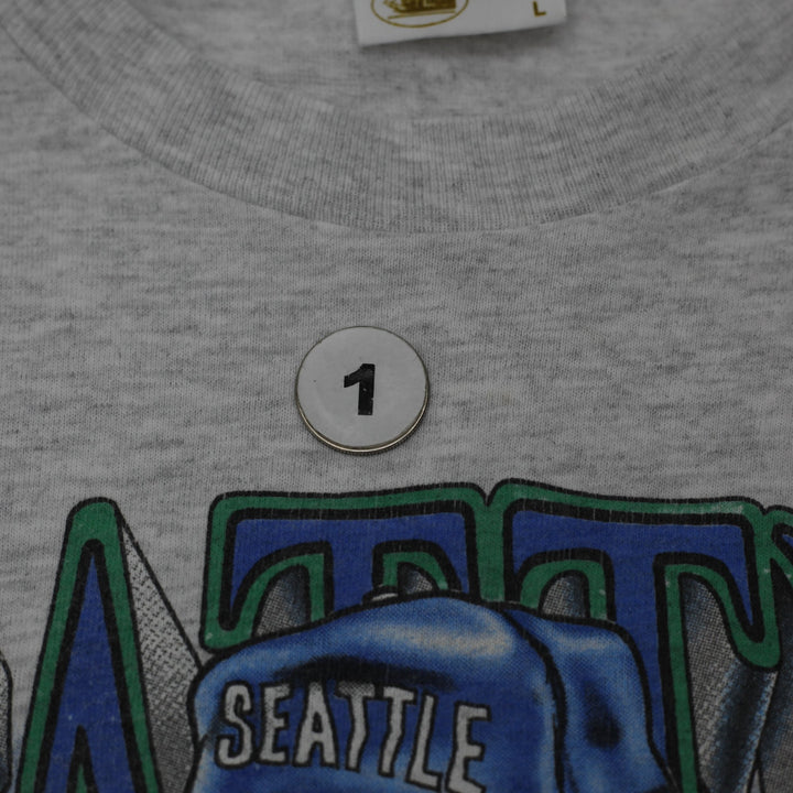 Vintage 1995 Seattle Mariners "Refuse to Lose!" MLB T-Shirt Size L