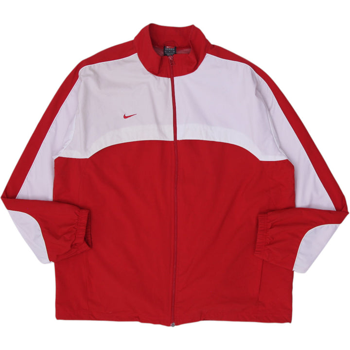 Vintage Nike Black Swoosh Zippered Lightweight Lined Jacket Size L