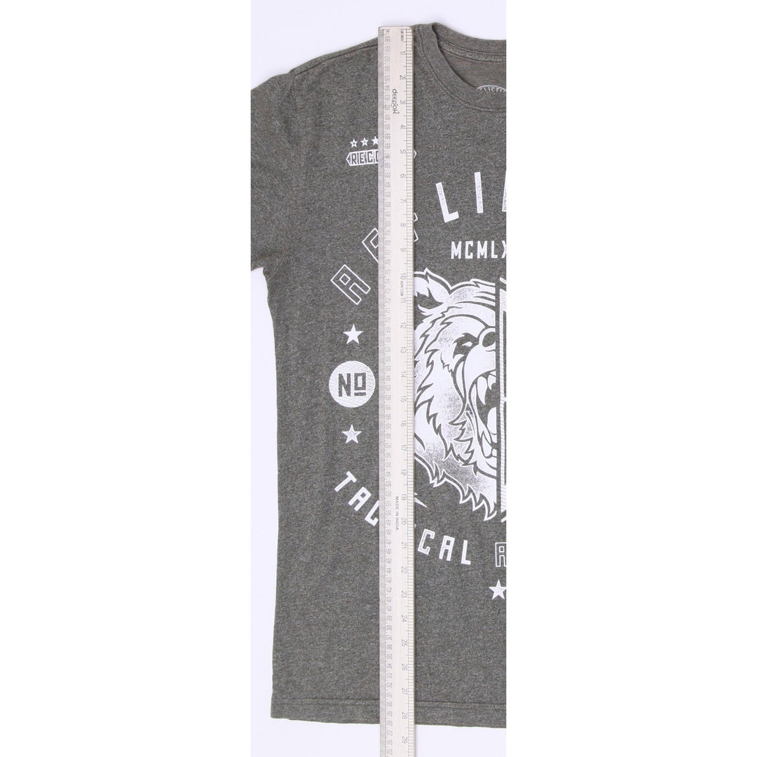 Y2K Mens Affliction Sport Div Tactical Athletics Graphic T-Shirt size M