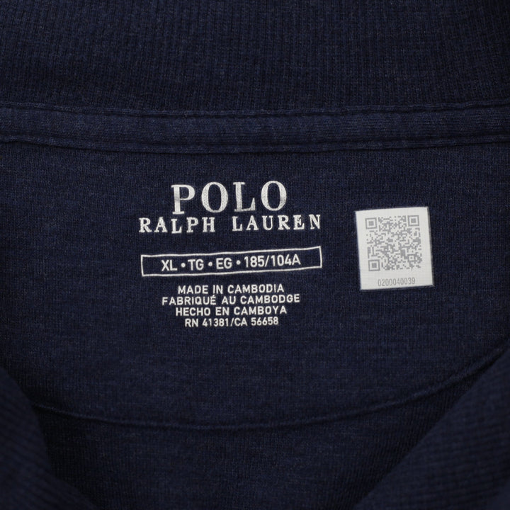 Mens Polo Ralph Lauren Shawl Collar Pullover Sweater Size XL