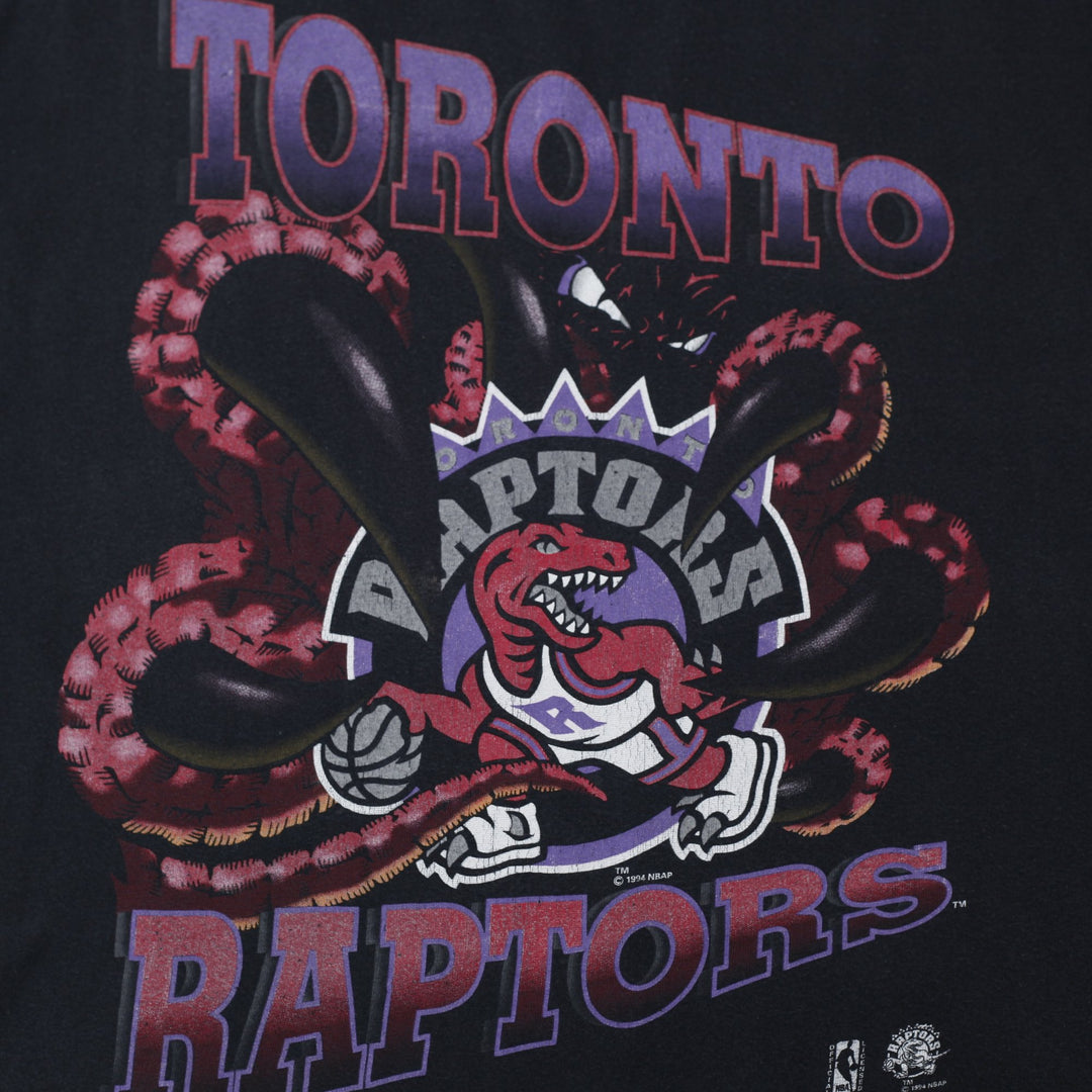 Vintage 1994 Mens Toronto Raptors NBA Basketball Graphic T-Shirt Size XL | Migration_T-Shirts - View 6 | Fashion Rerun