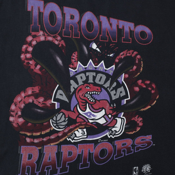 Vintage 1994 Mens Toronto Raptors NBA Basketball Graphic T-Shirt Size XL | Migration_T-Shirts - View 6 | Fashion Rerun