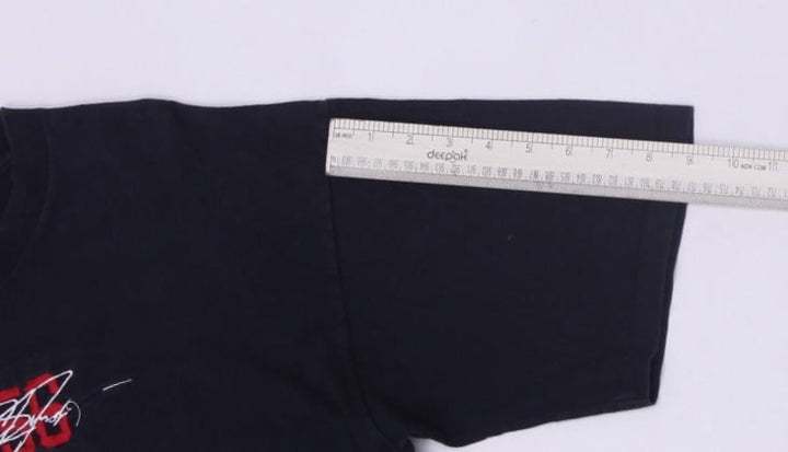 Vintage 90s USA Nutmeg Black NFL New York Giants Lawrence Taylor Made in USA | Migration_T-Shirts - View 8 | Fashion Rerun