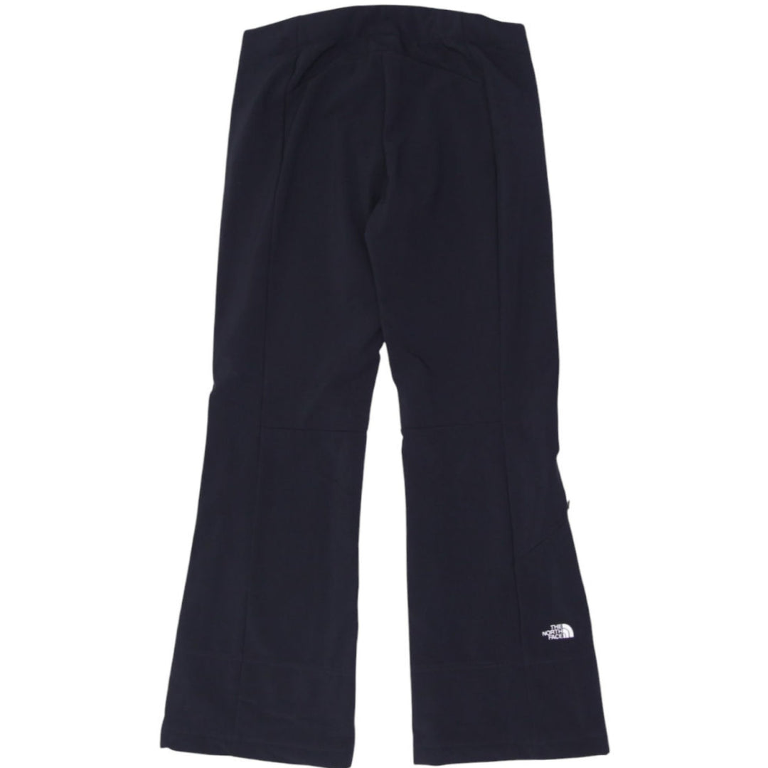 Ladies The North Face Logo Black Flared Pants