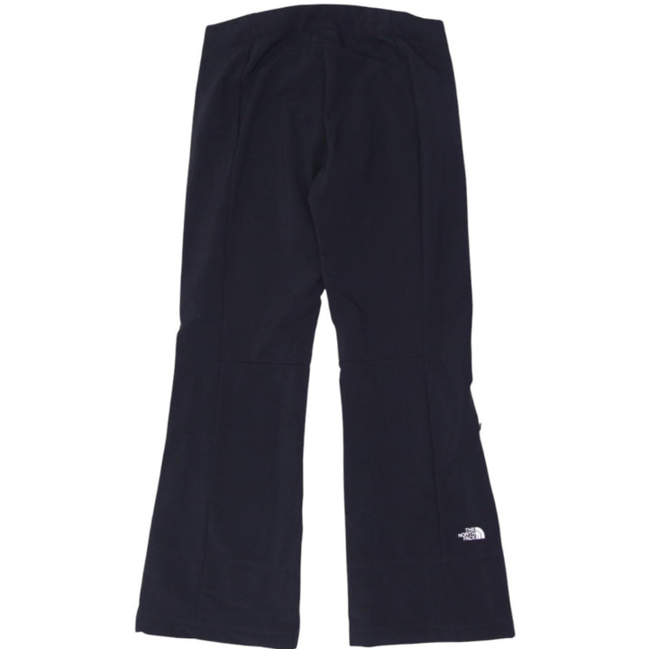 Ladies The North Face Logo Black Flared Pants