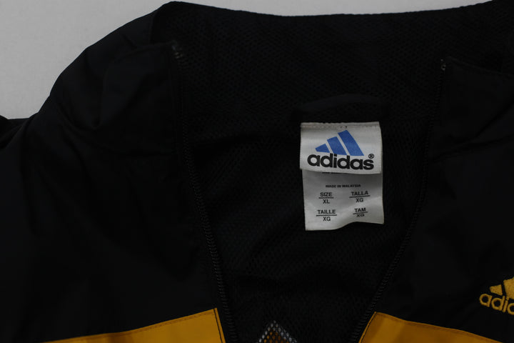 Vintage Adidas Full Zip Windbreaker Jacket Black Size XL - Fashion Rerun Vintage Migration_Jacket