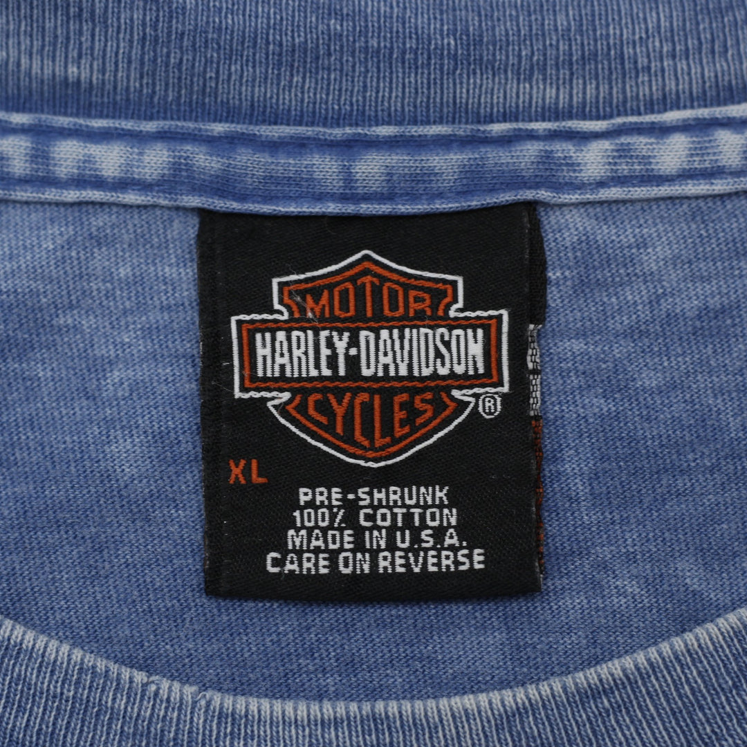 Vintage Harley Davidson Knoxville TN Made In USA Single Stitch T-Shirt Size XL