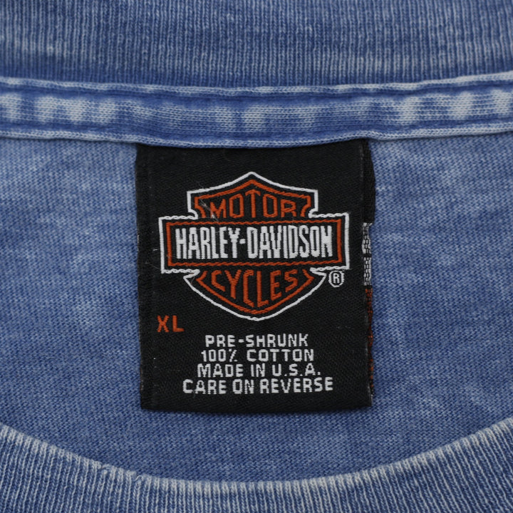 Vintage Harley Davidson Knoxville TN Made In USA Single Stitch T-Shirt Size XL