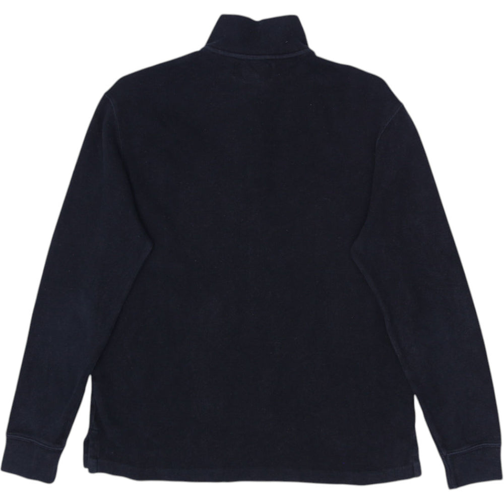 Mens Polo Ralph Lauren 1/4 Zip Cotton Sweatshirt Size S | Migration_Sweatshirts - Side View | Fashion Rerun