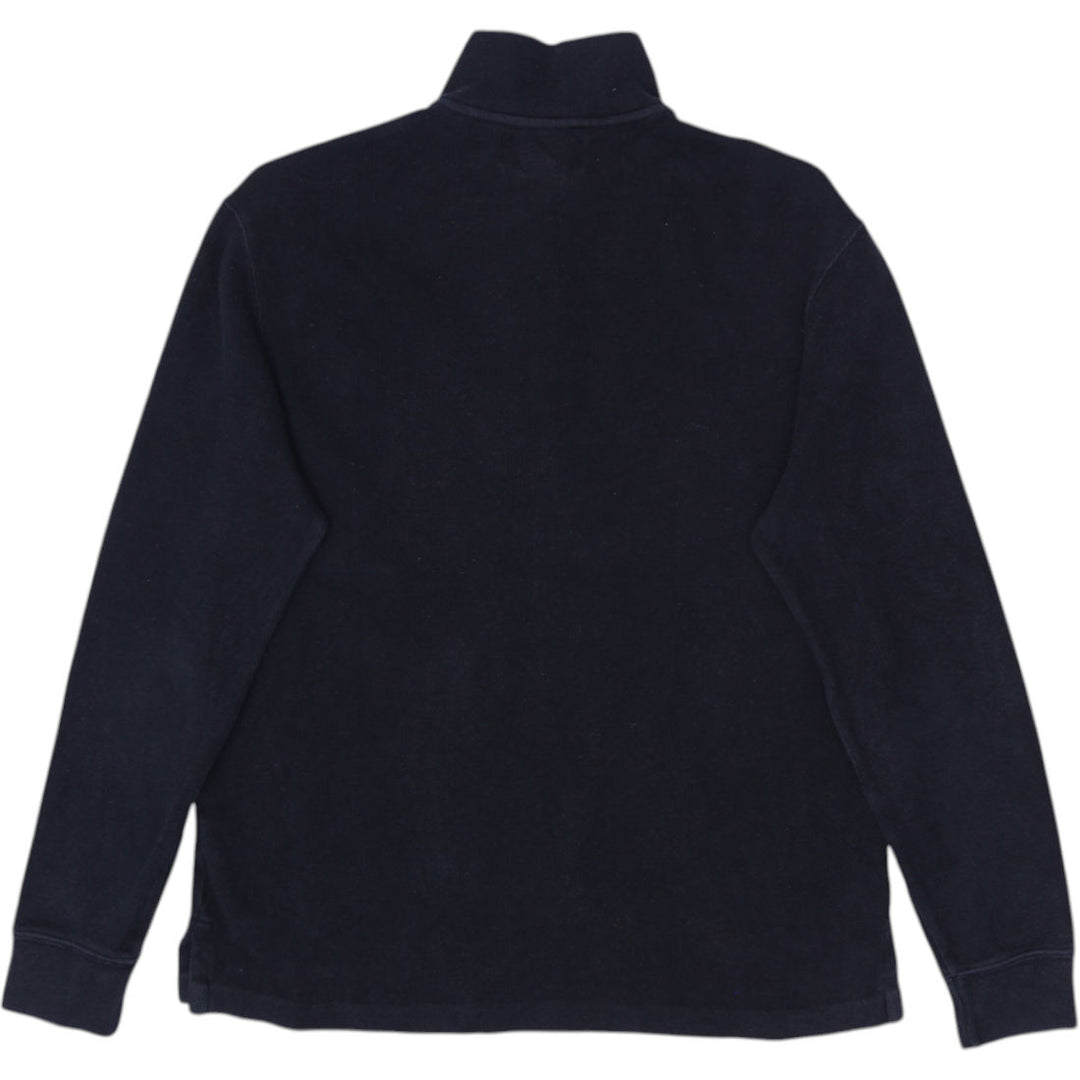 Mens Polo Ralph Lauren 1/4 Zip Cotton Sweatshirt Size S | Migration_Sweatshirts - Side View | Fashion Rerun