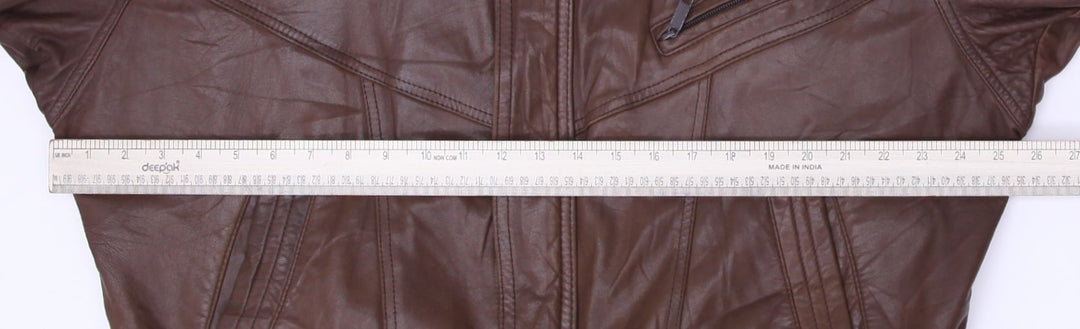 Vintage Casual Coat Leather Jacket Size L | Migration_Jackets - View 13 | Fashion Rerun