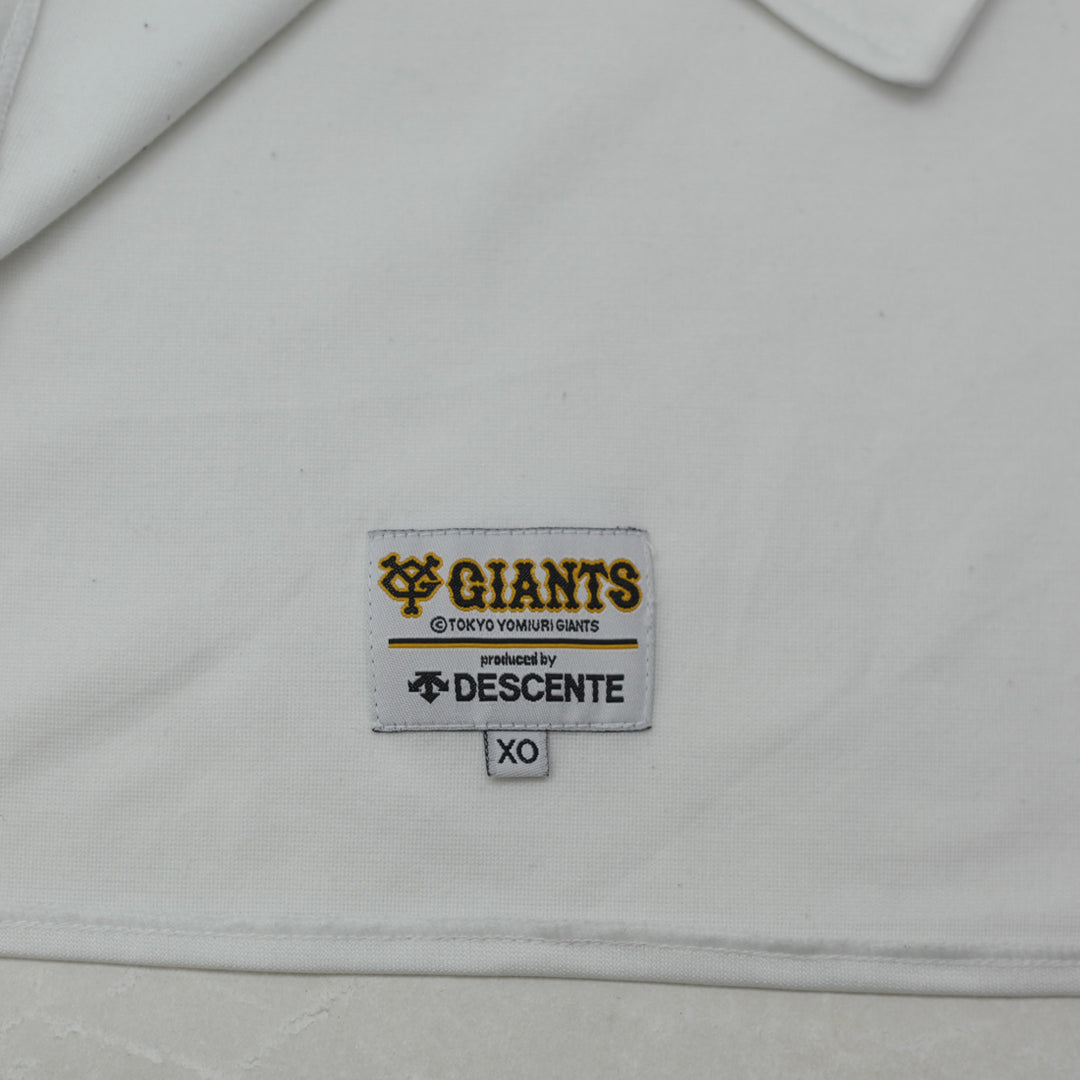 Vintage Tokyo Yomiuri Giants Matusi # 55 Baseball Jersey by Descente XO Size White - Fashion Rerun Vintage Migration_Jersey