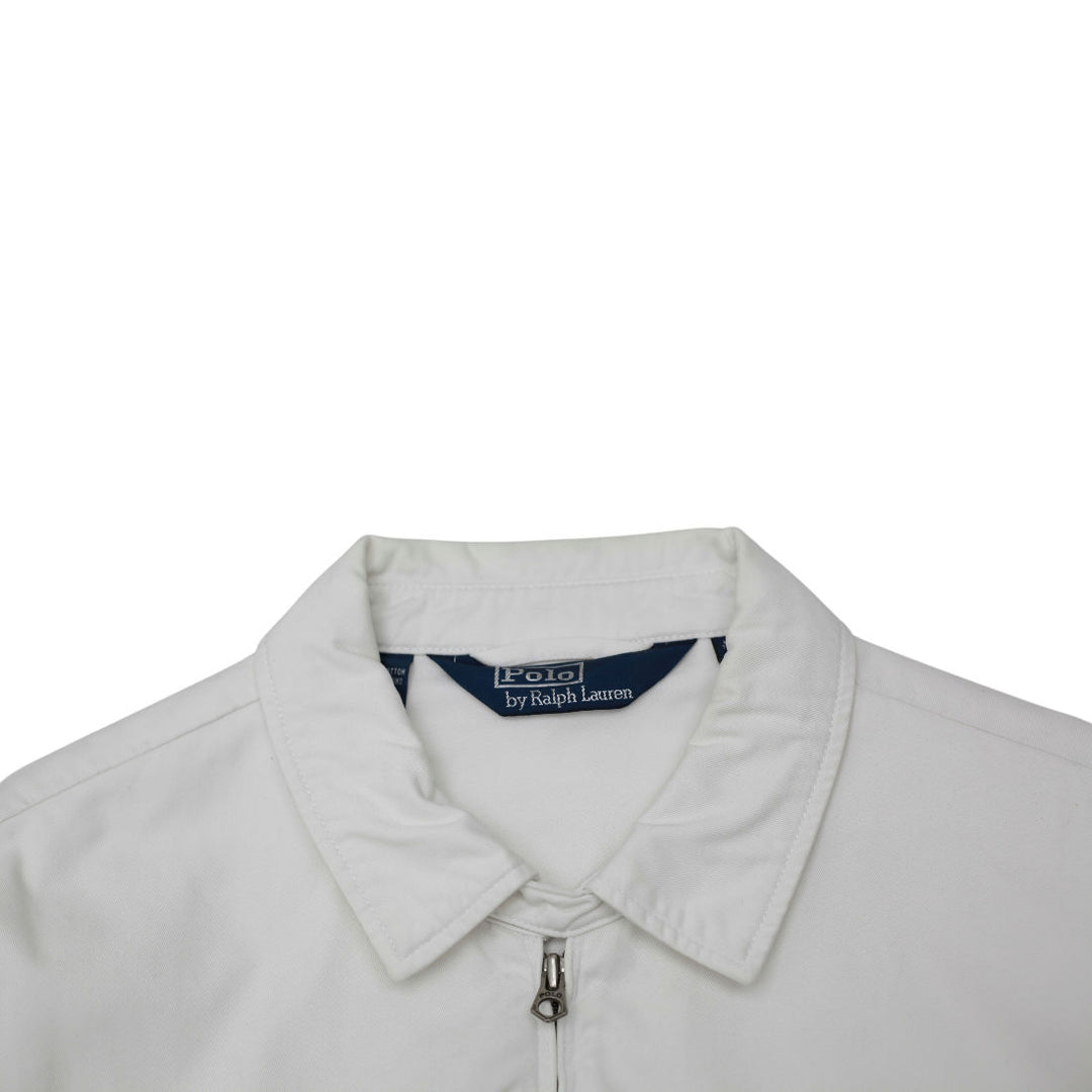 Vintage Polo By Ralph Lauren Mens Harrington Cotton Zip Jacket Size XL